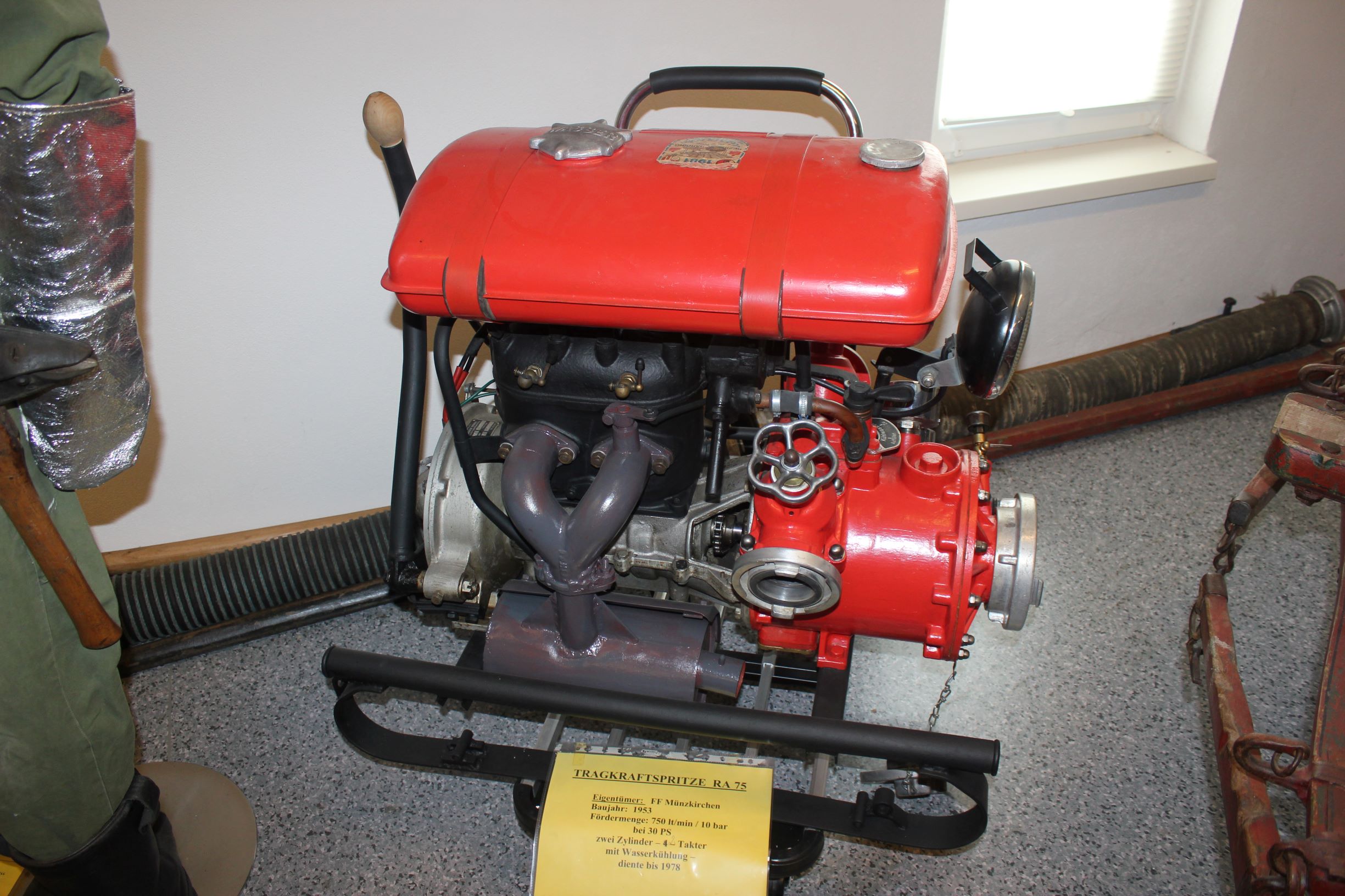Motorspritze RA 75 1953